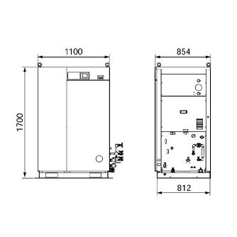 オリオン機械（株） 2チャンネルチラー RKE ２チャンネルチラー RKE7500B-VW-2CH