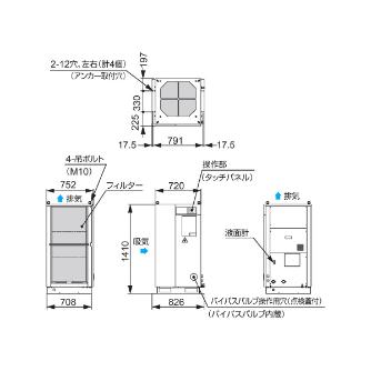 オリオン機械（株） ブラインチラー RKE ブラインチラー RKE3750B-VL-G1