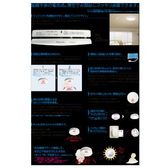パナソニック（株）　電材 熱当番薄型/電池・移報有 SHK 熱当番薄型／電池・移報有 SHK48153