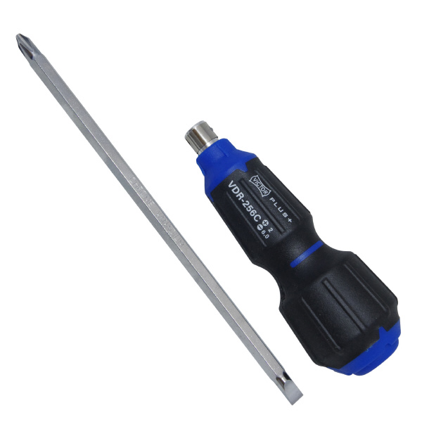 フジ矢（株） 電工ドライバー(差替タイプ ＋2/ー6) VDR 電工ドライバー（差替タイプ　＋２／－６） VDR-256C(VICTOR)