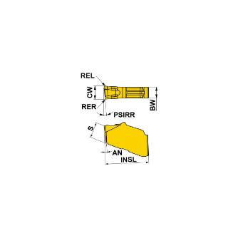 三菱マテリアル（株） 旋削用インサート GW 旋削用インサート（超硬コーティング） GW1M0200D020R05-GS VP10RT