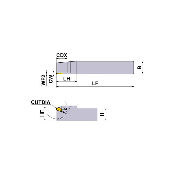 三菱マテリアル（株） ホルダー GWSL ホルダー GWSL2525M00-D42