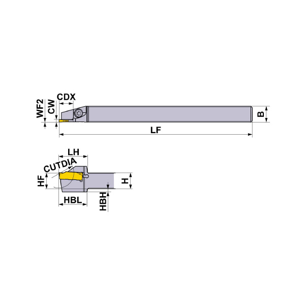 三菱マテリアル（株） ホルダー GYSR ホルダー GYSR1010JX00-C08