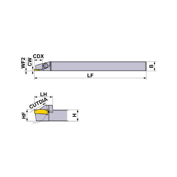 三菱マテリアル（株） ホルダー GYSR ホルダー GYSR1616JX00-C13