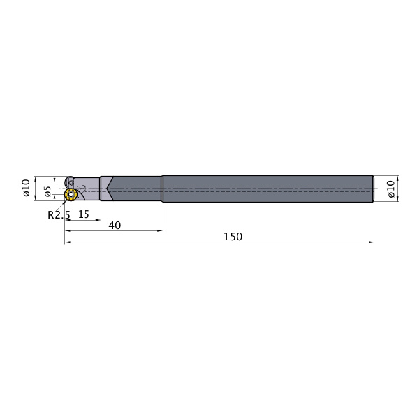 三菱マテリアル（株） カッタ 多機能用(シャンクタイプ) ARX カッタ　多機能用（シャンクタイプ） ARX25R102SA10LW