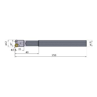 三菱マテリアル（株） カッタ 多機能用(シャンクタイプ) ARX カッタ　多機能用（シャンクタイプ） ARX25R122SA10LW
