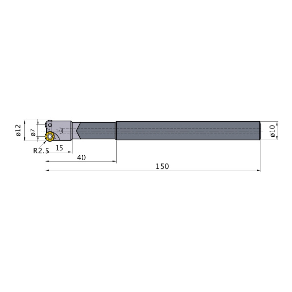 三菱マテリアル（株） カッタ 多機能用(シャンクタイプ) ARX カッタ　多機能用（シャンクタイプ） ARX25R122SA10LW