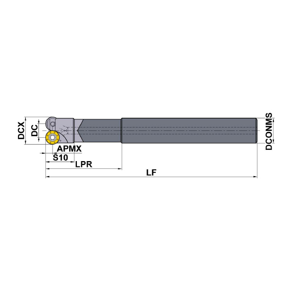 三菱マテリアル（株） カッタ 多機能用(シャンクタイプ) ARX カッタ　多機能用（シャンクタイプ） ARX30R122SA10LW