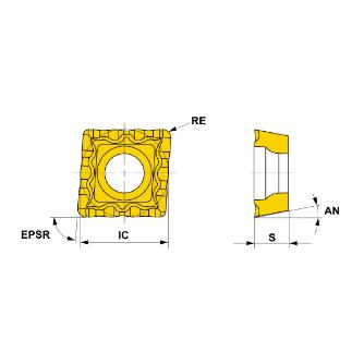 三菱マテリアル（株） カッタチップ MPMX カッタチップ（超硬コーティング） MPMX120412-WH VP20RT