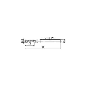 三菱マテリアル（株） エムスターエンドミル MS2LS エムスターエンドミル MS2LS D0250