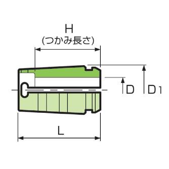 （株）ＭＳＴコーポレーション スプリングコレット ER スプリングコレット ER8-2