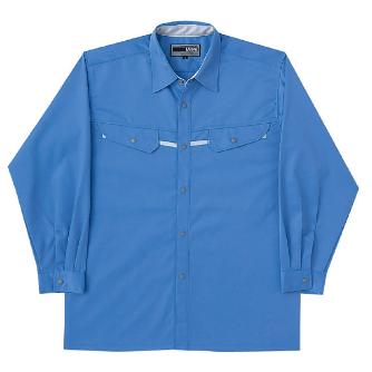 日新被服（株） 長袖シャツ 5104-29 長袖シャツ 5104-29-L ﾗｲﾄﾌﾞﾙｰ
