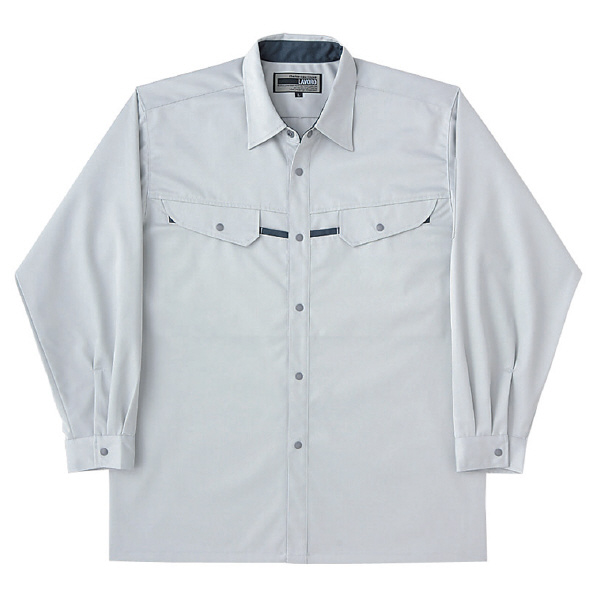 日新被服（株） 長袖シャツ 5104-40 長袖シャツ 5104-40-S ｼﾙﾊﾞｰ