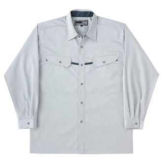 日新被服（株） 長袖シャツ 5104-40 長袖シャツ 5104-40-4L ｼﾙﾊﾞｰ