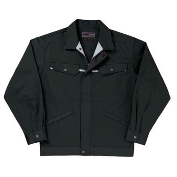 日新被服（株） 長袖ジャンパー 5106-52 長袖ジャンパー 5106-52-4L ﾗｲﾄﾌﾞﾗｯｸ