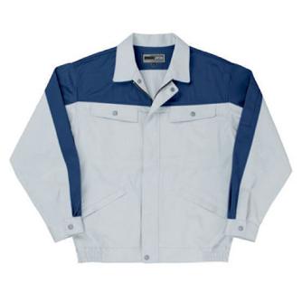 日新被服（株） 長袖ブルゾン 5116-95 長袖ブルゾン 5116-95-S ｼﾙﾊﾞｰXﾈｲﾋﾞｰ