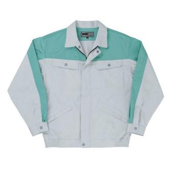 日新被服（株） 長袖ブルゾン 5116-97 長袖ブルゾン 5116-97-M ｼﾙﾊﾞｰXﾗｲﾄｸﾞﾘﾝ