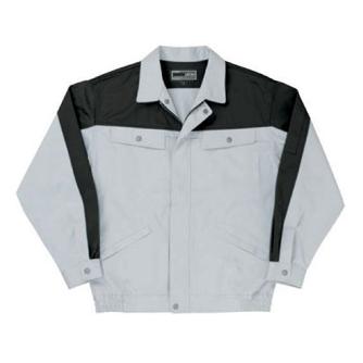 日新被服（株） 長袖ブルゾン 5116-99 長袖ブルゾン 5116-99-LL ｼﾙﾊﾞｰXﾗｲﾄﾌﾞﾗｯｸ