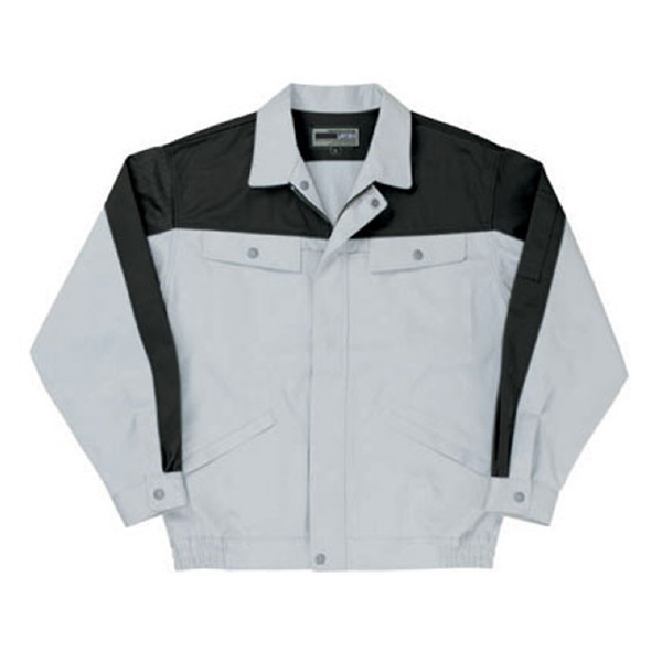 日新被服（株） 長袖ブルゾン 5116-99 長袖ブルゾン 5116-99-4L ｼﾙﾊﾞｰXﾗｲﾄﾌﾞﾗｯｸ