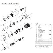 （株）ムラキ 小型エアグラインダ部品/ゼム ブレード/TYPE－3