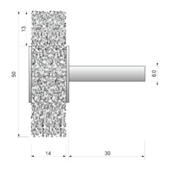 （株）ムラキ OSBORN 軸付ブラシ リング・ロック ＯＳＢＯＲＮ　軸付ブラシ 11332