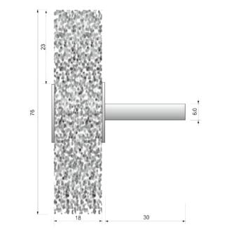 （株）ムラキ OSBORN 軸付ブラシ リング・ロック ＯＳＢＯＲＮ　軸付ブラシ 11361