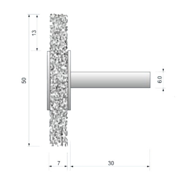 （株）ムラキ OSBORN 軸付ブラシ TYリング・ロック ＯＳＢＯＲＮ　軸付ブラシ 11732