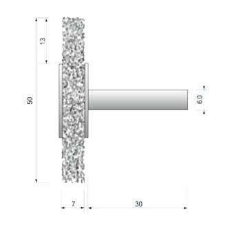 （株）ムラキ OSBORN 軸付ブラシ TYリング・ロック ＯＳＢＯＲＮ　軸付ブラシ 11734