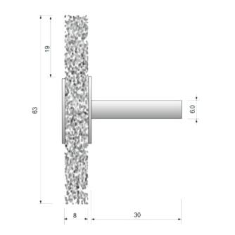 （株）ムラキ OSBORN 軸付ブラシ TYリング・ロック ＯＳＢＯＲＮ　軸付ブラシ 11741