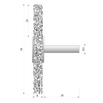 （株）ムラキ OSBORN 軸付ブラシ TYリング・ロック ＯＳＢＯＲＮ　軸付ブラシ 11750