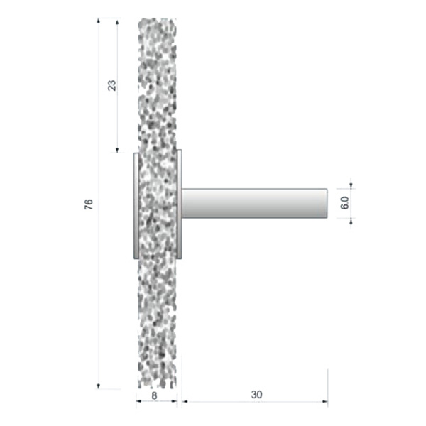 （株）ムラキ OSBORN 軸付ブラシ TYリング・ロック ＯＳＢＯＲＮ　軸付ブラシ 11750