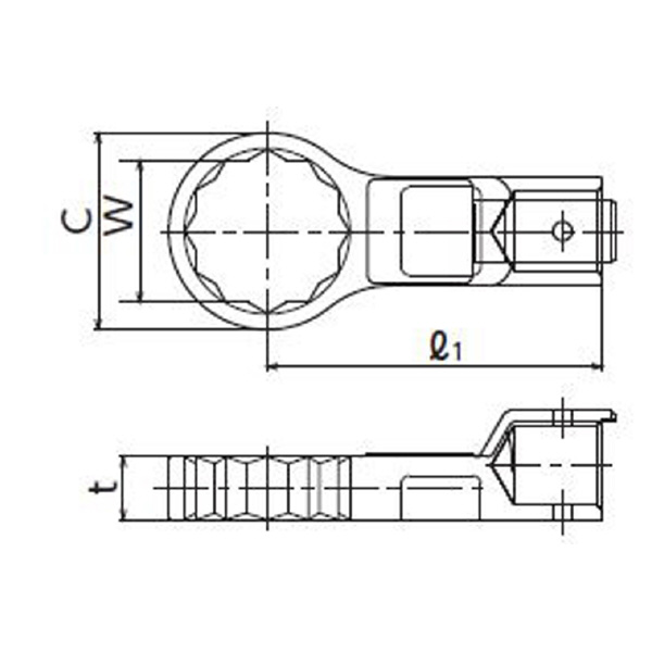 （株）東日製作所 リングヘッド RH リングヘッド RH10DX10