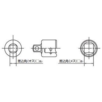 （株）東日製作所 アダプタ アダプタ 270