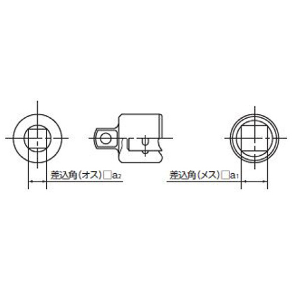 （株）東日製作所 アダプタ アダプタ 270