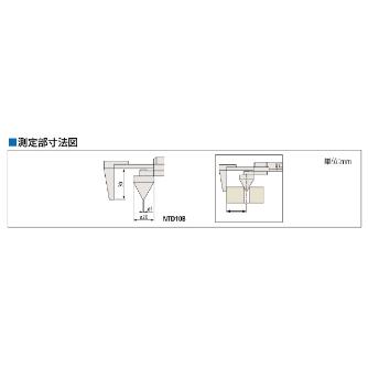 （株）ミツトヨ ノギス NTD ノギス NTD10B-P20M 573-718-20