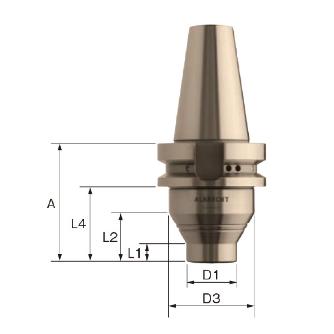 （株）ムラキ アルブレヒトAPCミーリングチャック APC アルブレヒトＡＰＣミーリングチャック APC 300020Z450 BT50-20S