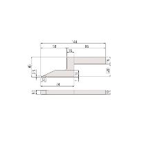 （株）ミツトヨ メカハイトゲージ 付属品 900390