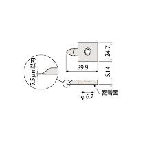 （株）ミツトヨ ゲージブロック 付属品 619074