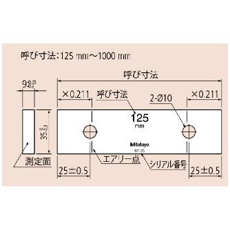 （株）ミツトヨ ゲージブロック BM4 175-1 ゲージブロック BM4 175-1 614804-03