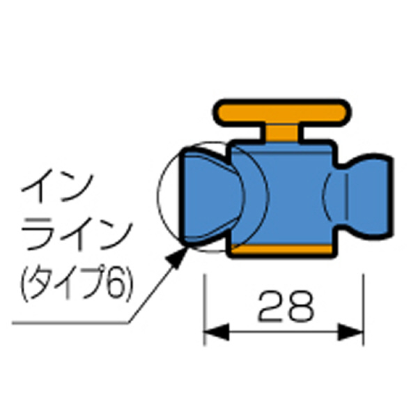 （株）ＭＳＴコーポレーション ロックライン バルブ VAL ロックライン　バルブ VAL 6-IN 6- 1