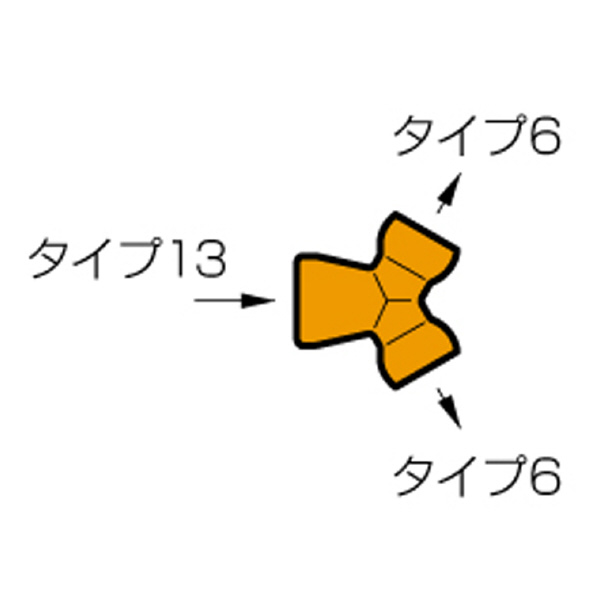 （株）ＭＳＴコーポレーション ロックライン アダプタ AD ロックライン　アダプタ AD13-Y 6- 1