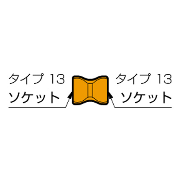 （株）ＭＳＴコーポレーション ロックライン ダブルソケット DS-SC ロックライン　ダブルソケット DS13-SC13-4