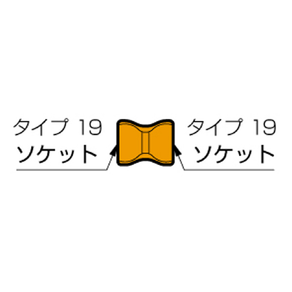 （株）ＭＳＴコーポレーション ロックライン ダブルソケット DS-SC ロックライン　ダブルソケット DS19-SC19-10