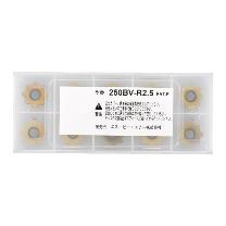 （株）ベッセル 2.5R片面8面ポジチップ 10個 250BV-R2.5