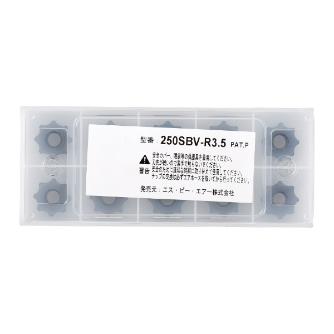 （株）ベッセル 3.5R片面8面ポジチップ 10個 250 ３．５Ｒ片面８面ポジチップ　１０個 250SBV-R3.5