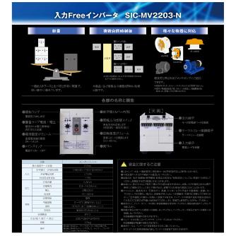 （株）スイデン インバーター SIC-MV2203-N インバーター SIC-MV2203-N