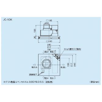 三菱電機住環境システムズ（株） ヘルスエアー JC-10 ヘルスエアー JC-10K