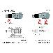 （株）ミツトヨ マイクロメータヘッド MHC マイクロメータヘッド MHC3-6.5C 148-313