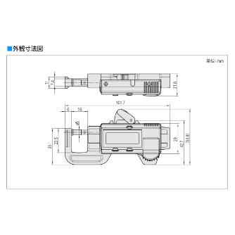 （株）ミツトヨ マイクロメータ PK マイクロメータ PK-1012APX 700-119-30