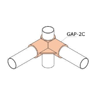 ＴＭＥＨジャパン（株） プラスティックジョイント GAP プラスティックジョイントアイボリー GAP-2C-IV